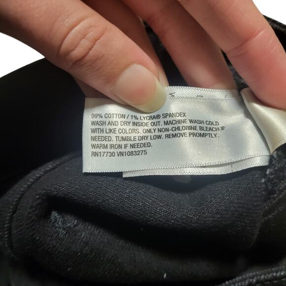 NWT Universal thread sequined jeans in black, size 20 - Picture 5 of 11